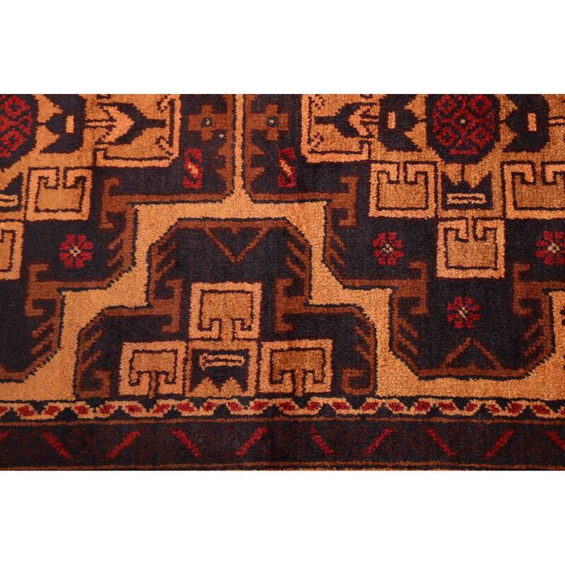ECARPETGALLERY Hand-knotted Teimani Tan Wool Rug - 3'10 x 6'4