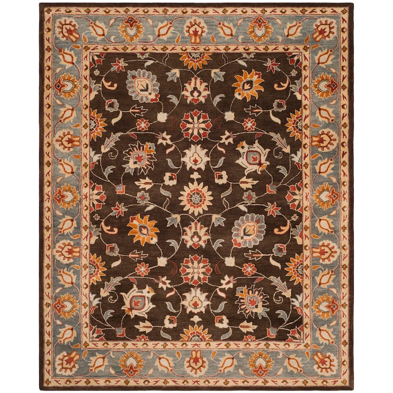 SAFAVIEH Handmade Heritage Amazonia Traditional Oriental Wool Rug