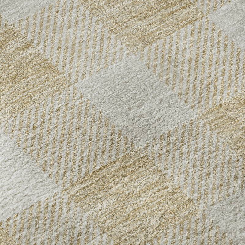 Premium Washable Super Soft Plaid Mayfield Rug