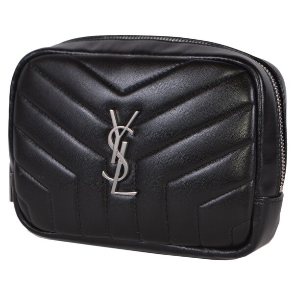 ysl quilted black bag