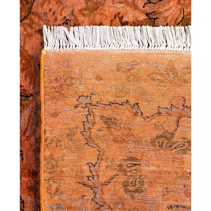 Overdyed One-of-a-Kind Hand-Knotted Area Rug - Beige - 9' 2" x 12' 3"