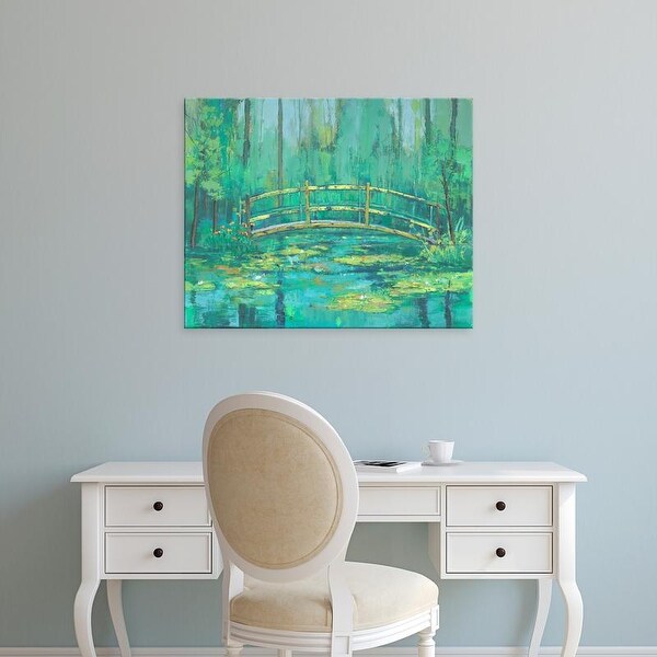 Easy Art Prints Julie Joy's 'A River Crossing II' Premium Canvas Art