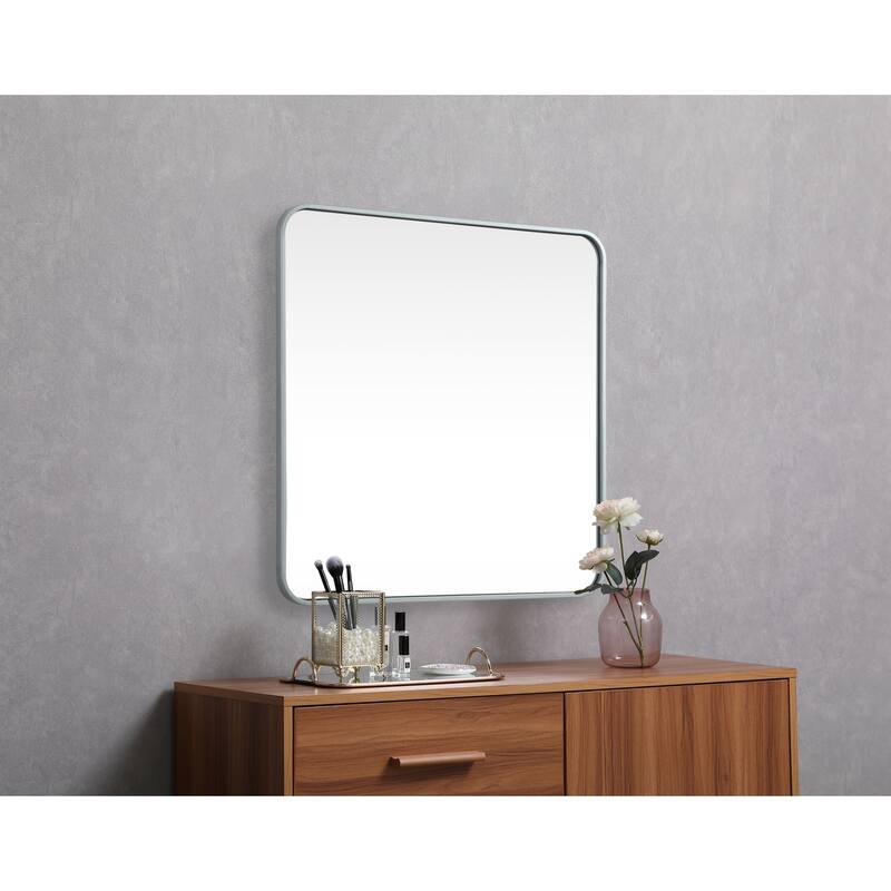 Elegant Lighting MR803030 Evermore 30" W x 30" H Transitional Square