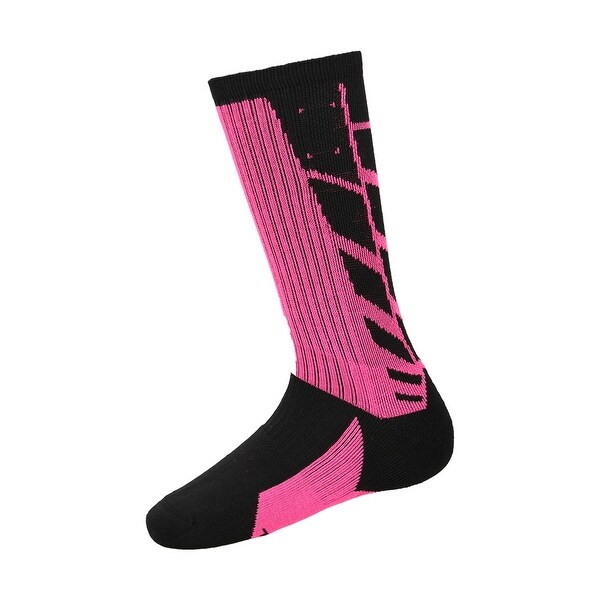 athletic pink socks