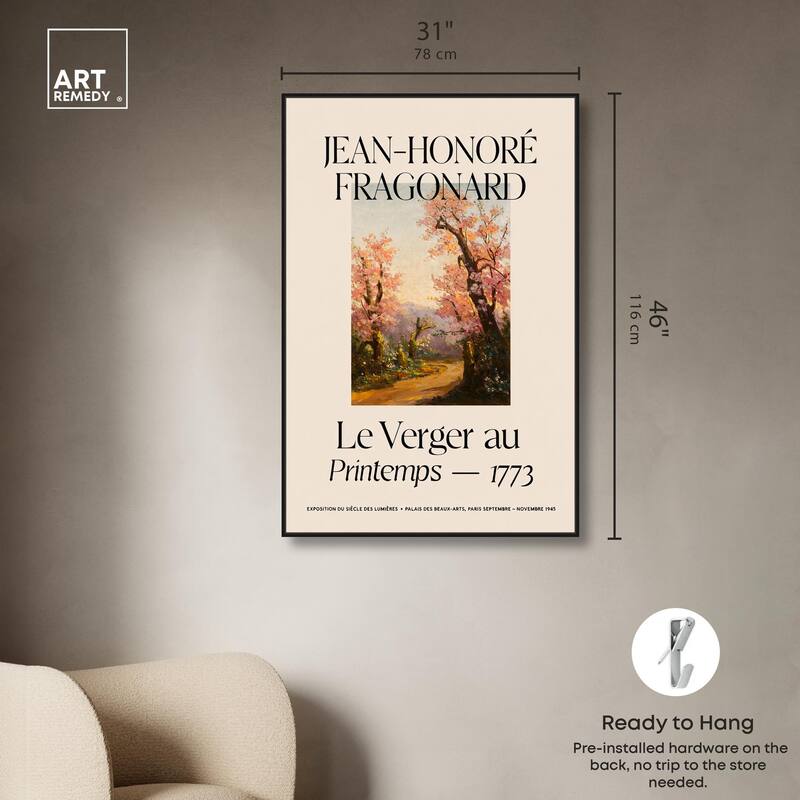 Springtime in Art Canvas by Art Remedy