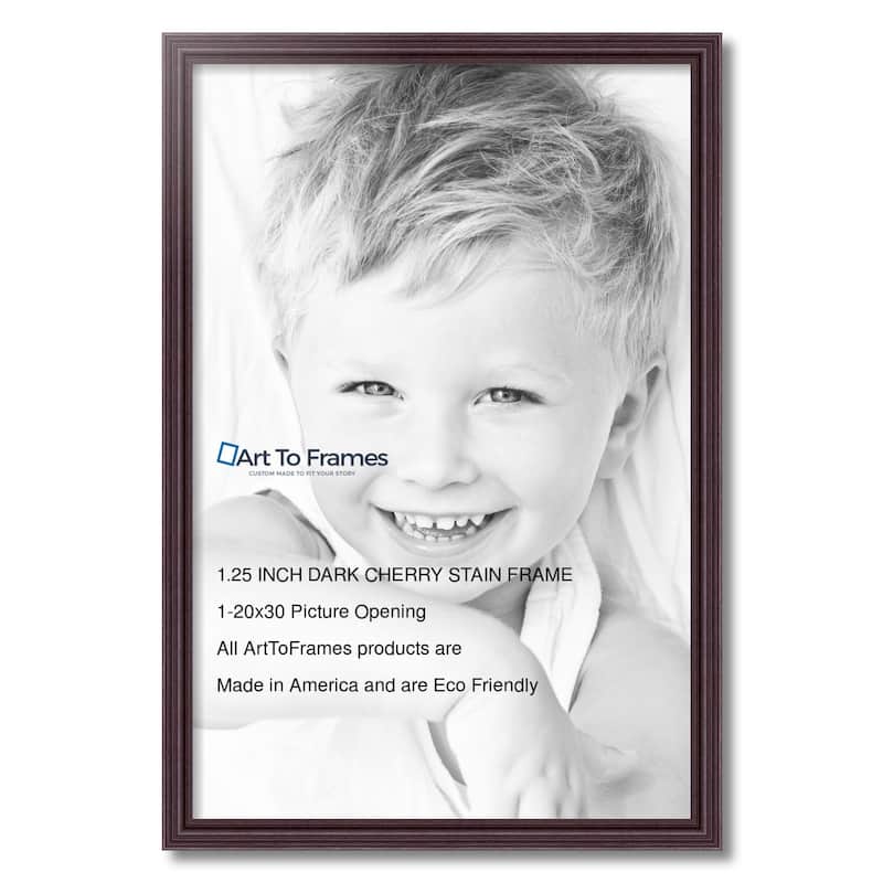ArtToFrames Aribella 20x30 Inch Picture Frame, 1.25 Inch Wood Poster Frame Available in Multiple Colors (81375-20x30)