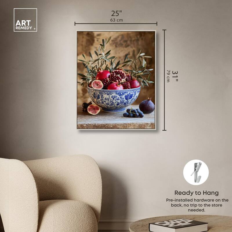 Grape Gathering Canvas by Art Remedy