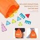 preview thumbnail 22 of 33, Magnetic Tiles, Magnetic Building Blocks for Kids, STEM Educational Construction Stacking Toys for Toddlers Boys Girls Aged 5+