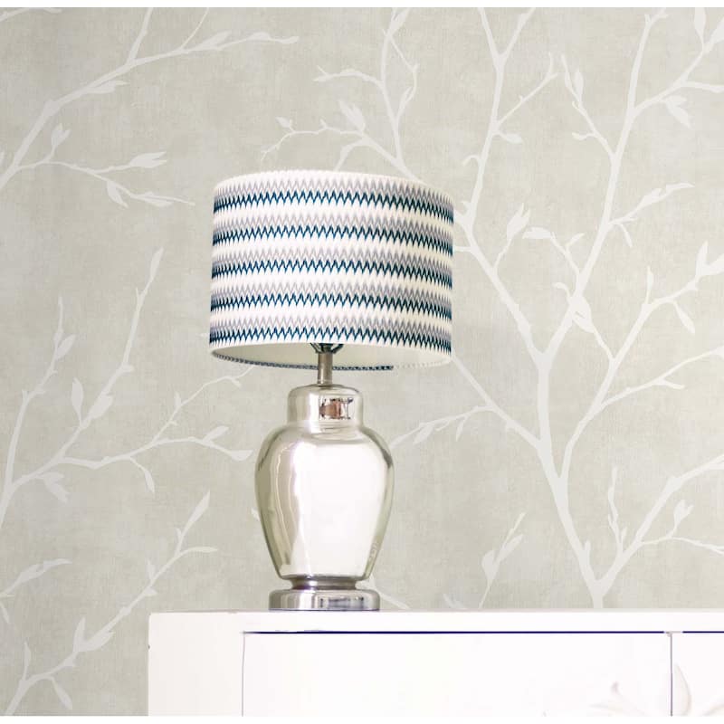 Seabrook Designs Avena Branches Nonwoven Unpasted Wallpaper