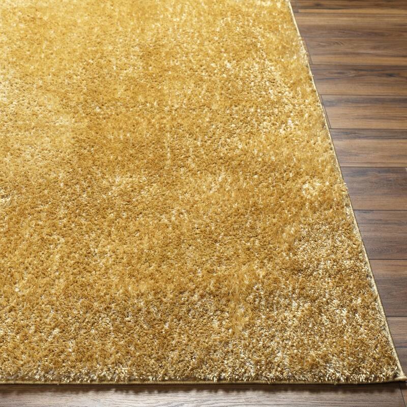 Livabliss Cloudy Shag Vibrant Solid Plush Area Rug