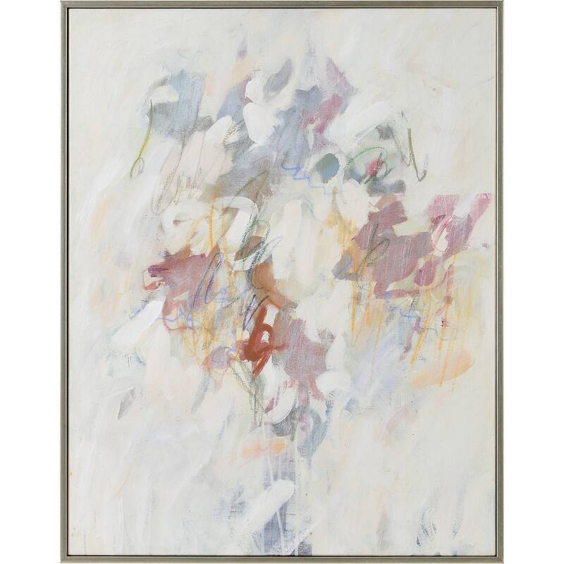 Renwil Pristina 22" Wide Canvas Art, Rose