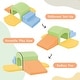 preview thumbnail 40 of 49, Soft Foam Game Machine for Children, with Sliding Stairs & Ramps for Single Channel Foam Climber for Children's Safety Soft Area