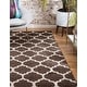 preview thumbnail 13 of 66, Contemporary Akiva Collection Area Rug 10' Square - Brown