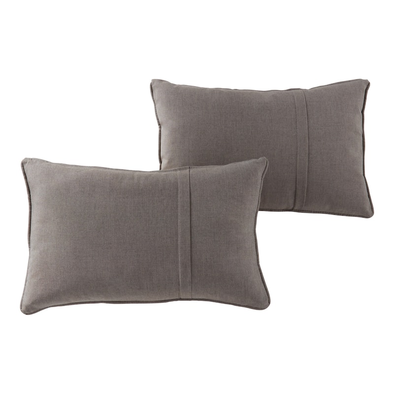 Greendale Home Fashions Sunbrella 21" x 14" Rectangle Outdoor Throw Pillow (Set of 2)