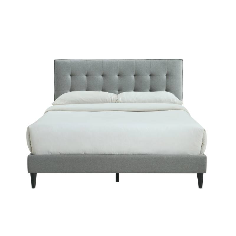 Ella by Ovis Upholstered Tufted Platform Bed Frame