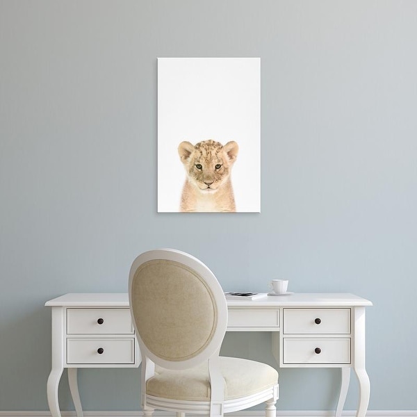Easy Art Prints Tai Prints's 'Baby Lion' Premium Canvas Art