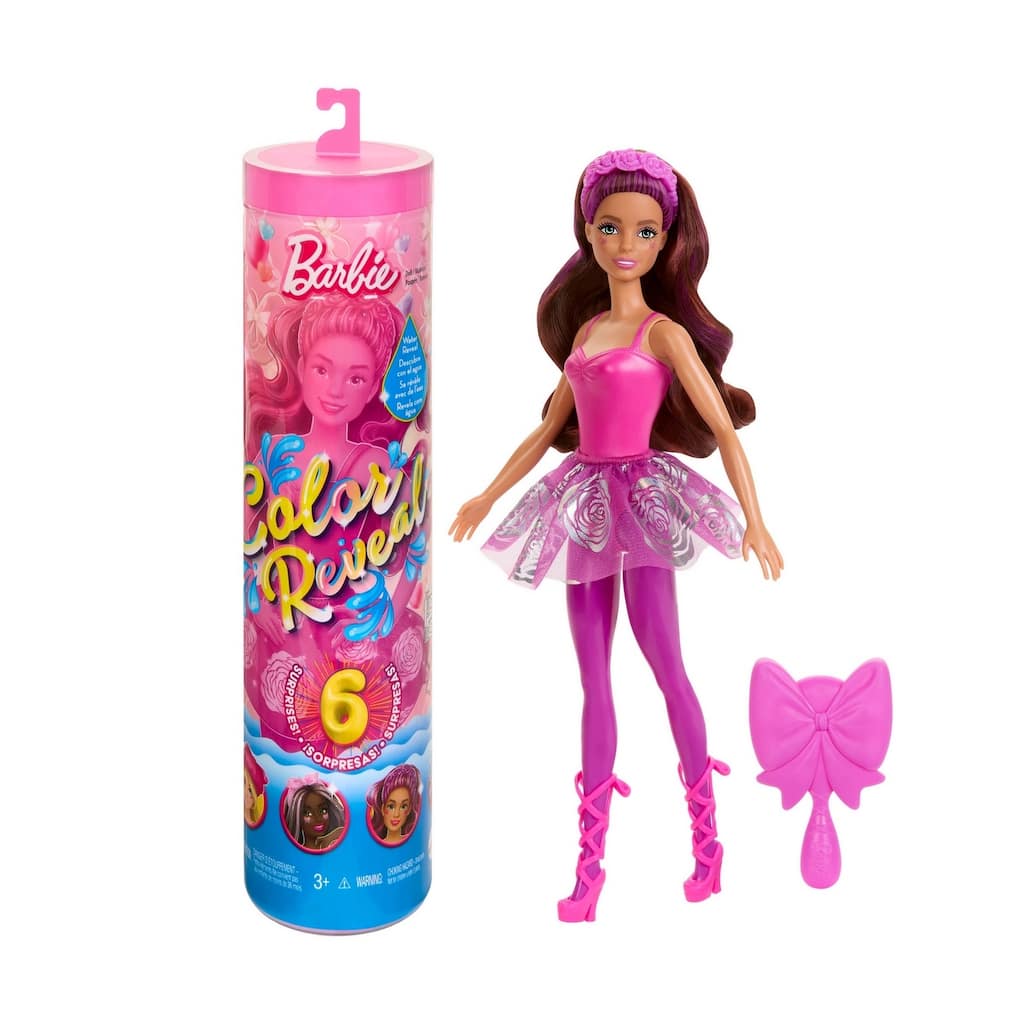 Barbie Color Reveal Doll & Accessories Assortment, Ballerina Series