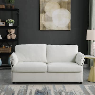 70.10" new double love sofa, suitable for small spaces, apartments or modern living rooms