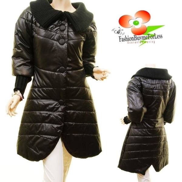 Shop Celebrity Jr Women Puffer Jacket Trench Coat Winter Parka