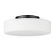 preview thumbnail 5 of 9, Wry Lighting Toli Integrated LED Flush Mount in Brushed Champagne Brass