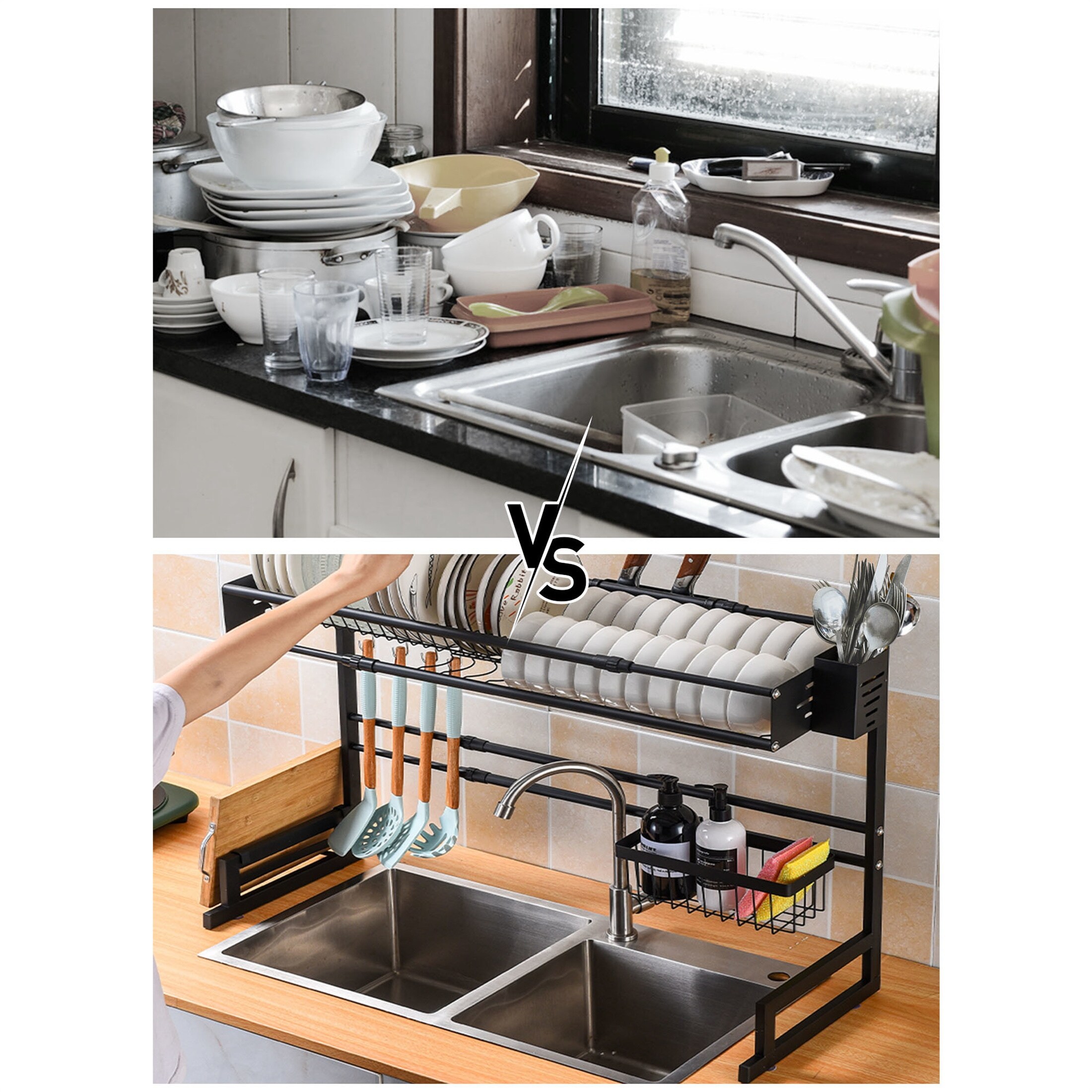 https://ak1.ostkcdn.com/images/products/is/images/direct/3ea095f381b54bbfc2f91b9a3454365ad739ff9a/Adjustable-Dish-Drainer-Drying-Rack-Kitchen-Organizer-Stainless-Steel.jpg