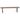 Indoor/Outdoor Solid Acacia Wood Slat Top Bench with Wood Legs