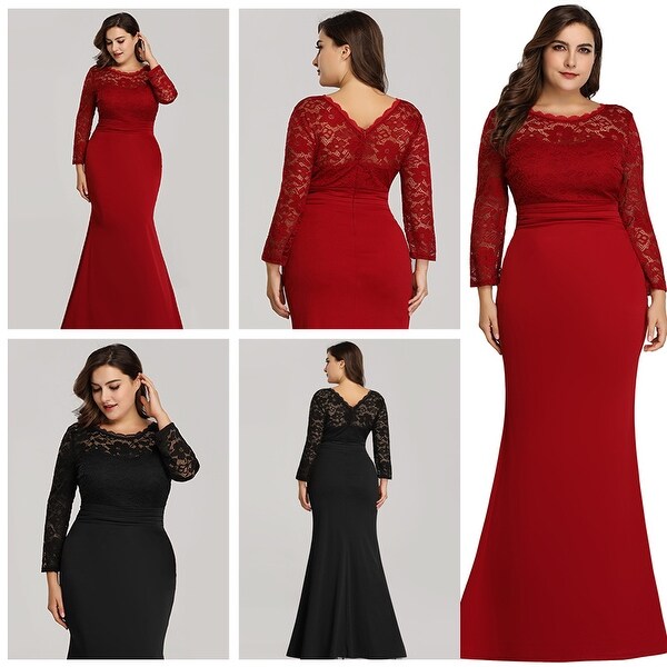 overstock plus size evening dresses