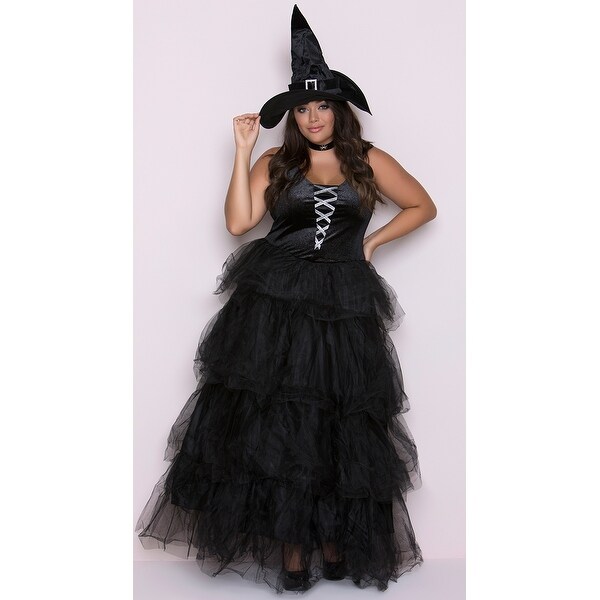 plus size witch robe