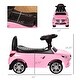 preview thumbnail 9 of 7, Kids Ride-On Push Car with Music, Horn, Headlights & Storage, Foot-to-Floor Sliding Toy for Toddlers 18-36 Months - Pink