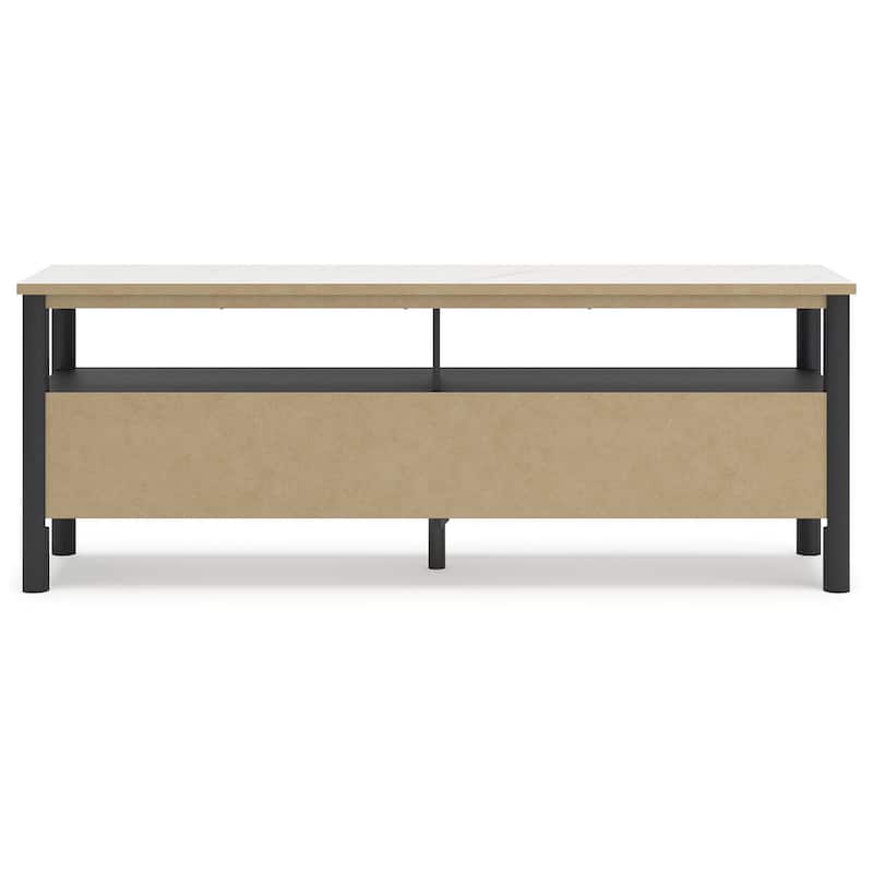 Signature Design by Ashley Cadmori 72" TV Stand for TVs up to 82 - 72"W x 19"D x 27"H