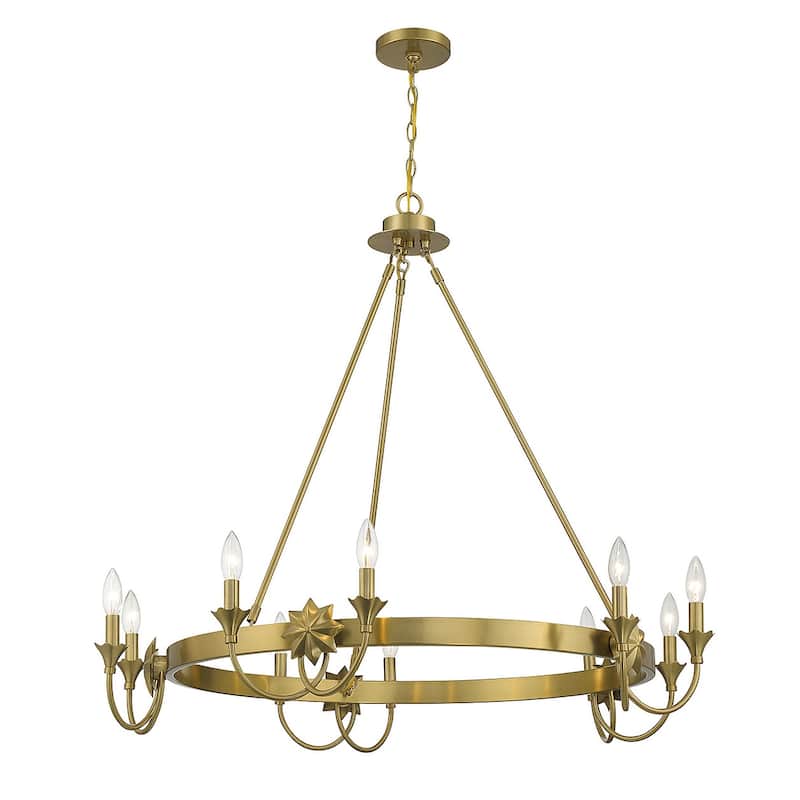 Savoy House 1-2208-10 Sullivan 10 Light 40" Wide Taper Candle Style