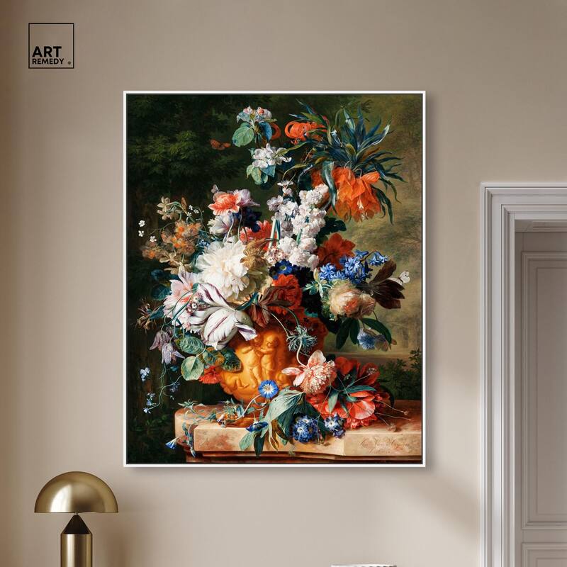 Bouquet of Flowers (1724) Canvas by Art Remedy