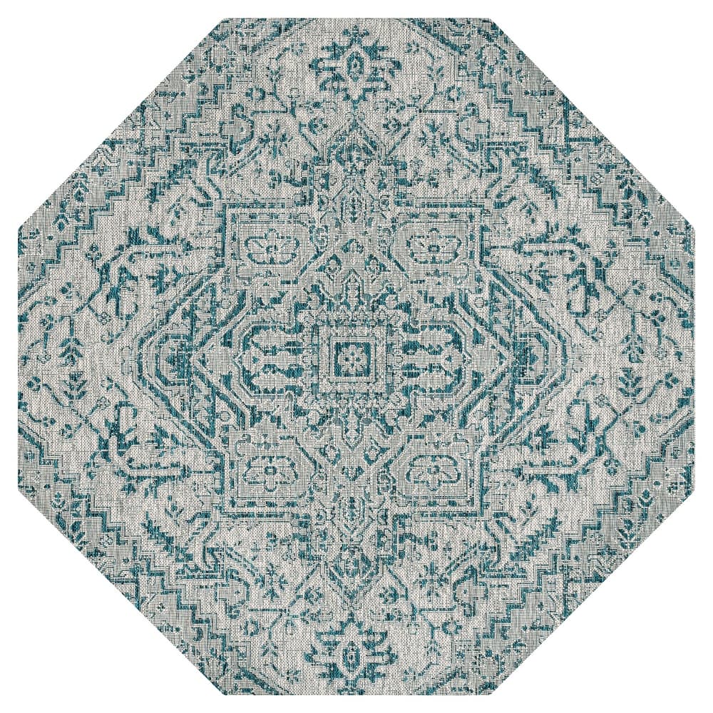 JONATHAN Y Charleston Medallion Indoor/Outdoor Area Rug