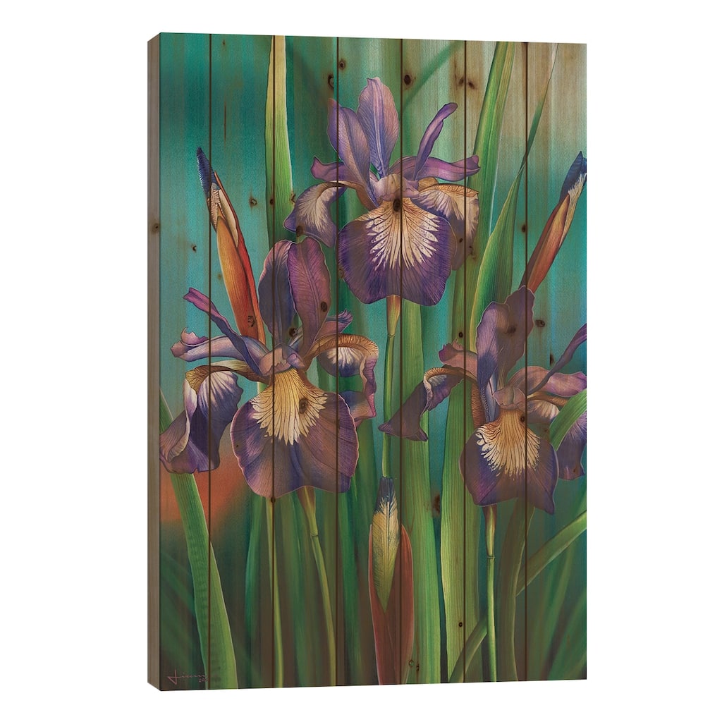 Pristine Print On Wood by Liam Kumawat - Multi-Color