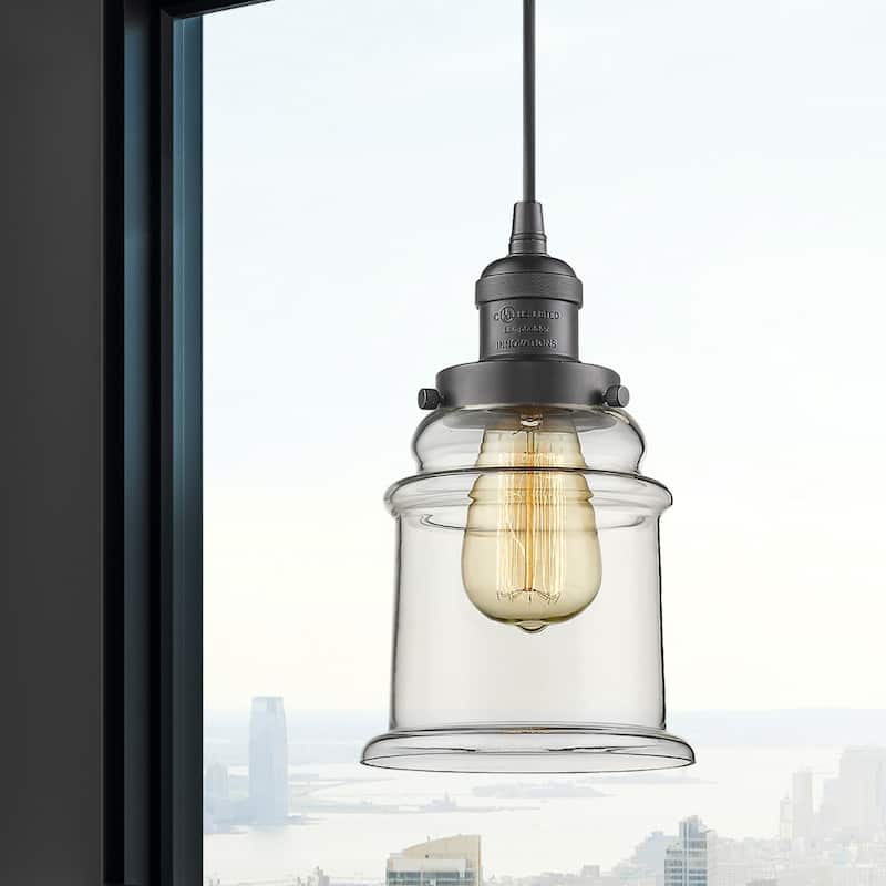Innovations Lighting Canton 6" Wide Mini Pendant - Cord Suspension