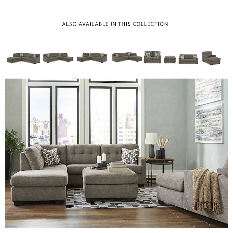 Signature Design by Ashley Mahoney Loveseat - 53"W x 38"D x 37"H