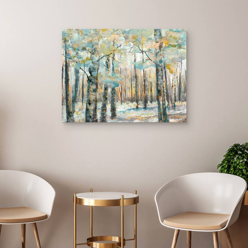 Kaleidoscope Trees IV by Studio Arts Canvas Art Print
