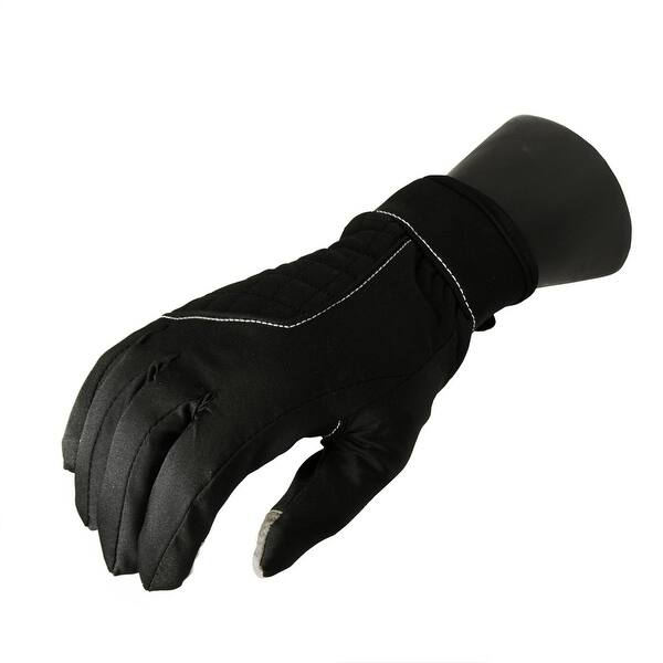 Shop Women S Black Softshell Winter Thinsulate Insulated Touchscreen Sport Gloves Small Overstock 18864690