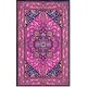 preview thumbnail 36 of 40, SAFAVIEH Handmade Bellagio Georgina Modern Oriental Wool Rug 5' x 8' - Pink/Navy - Rectangle