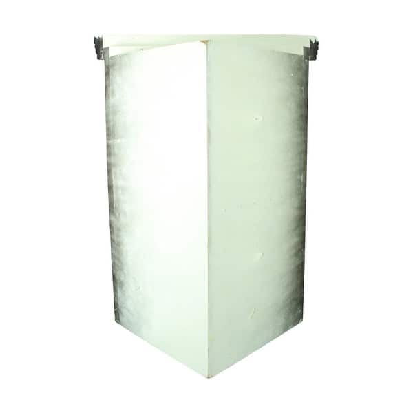 Shop Renovators Supply Mirrored Corner Black Wall Mount Medicine