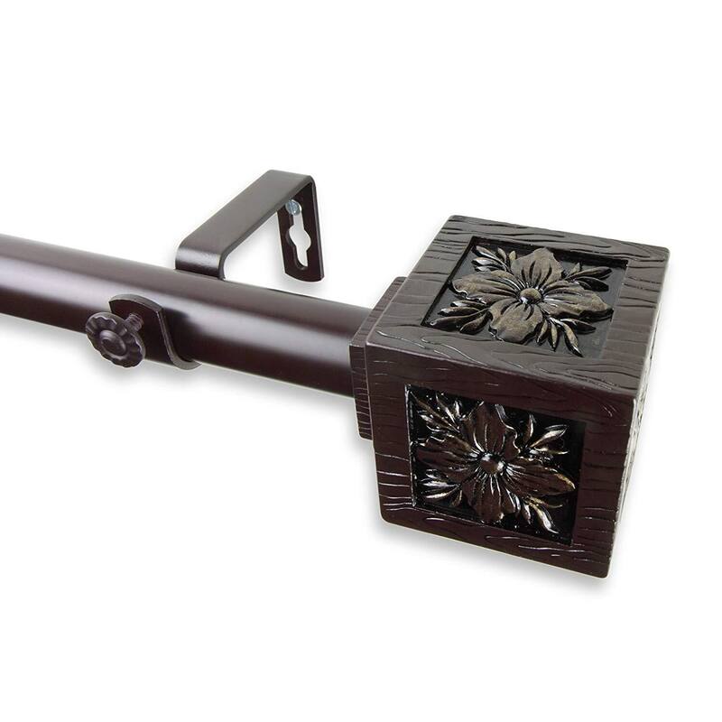 Ophelia 1 Curtain Rod - Home Imports Emporium Drapery Hardware - Elegant Home Decor - 240