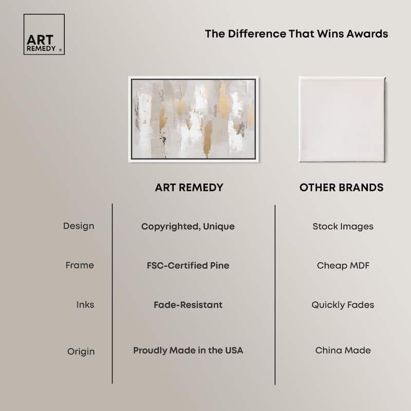 Gilded Brilliance II Canvas by Art Remedy