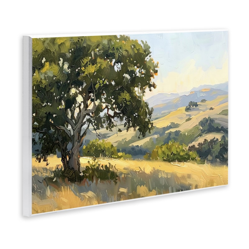 Stupell On The Hilltop Scenery Wall Plaque Art Design By LSR Creative Studio