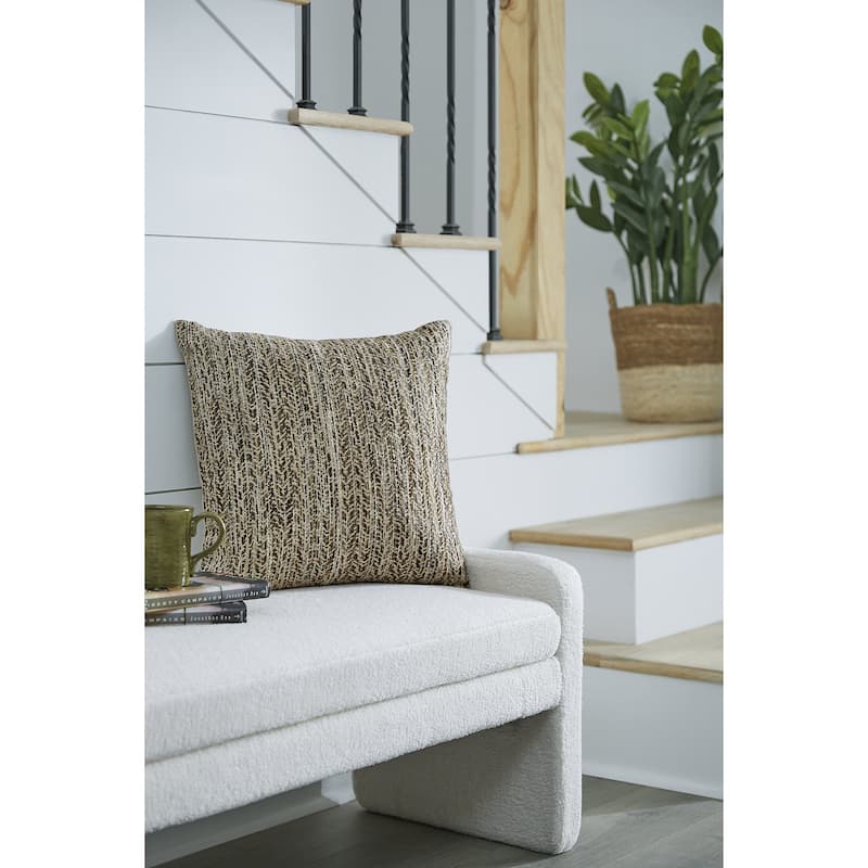 Signature Design by Ashley Jayner Black/Brown Pillow