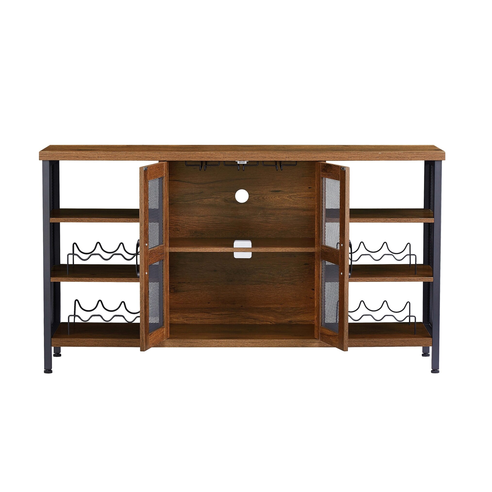 Credenza wine 2025 cabinet