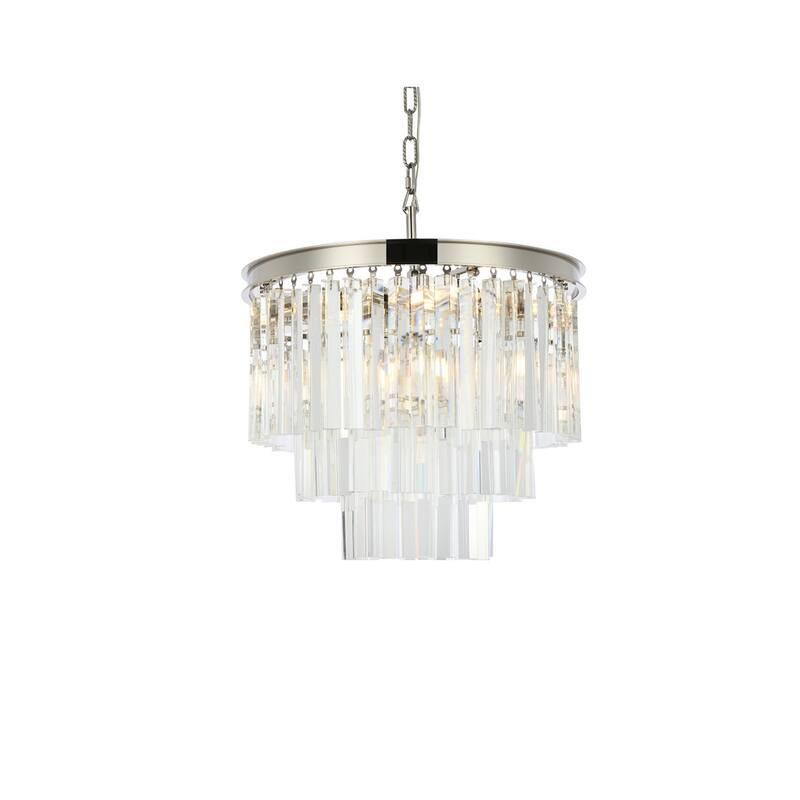 Bombay? Perth Collection Grand Crystal Pendant Lamp