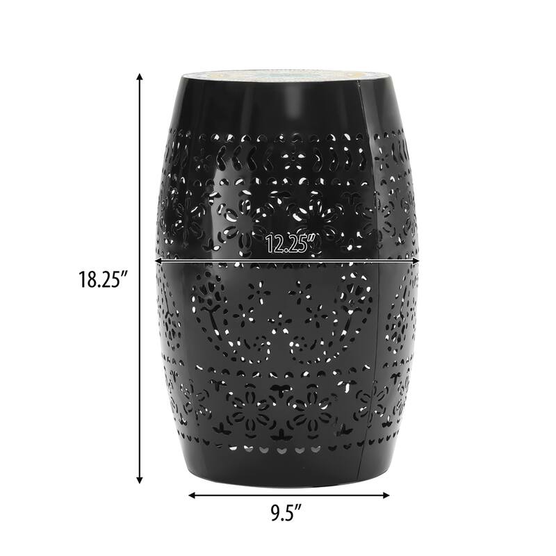 12" Metal Side Table