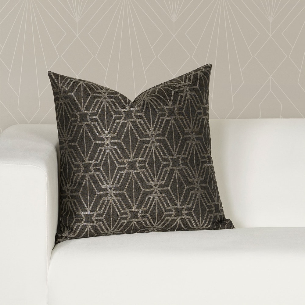 The Great Gatsby Jay Gatsby Art Deco Throw Pillow