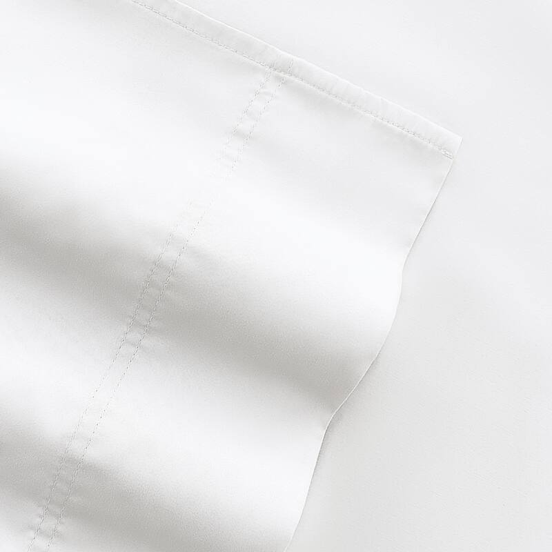 Becky Cameron Solid Brushed 300 Thread Count Cotton Sheet Set