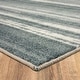 preview thumbnail 24 of 30, Mohawk Home New Wave Multicolor Boho Stripe Area Rug 2' x 5' - Blue - Runner